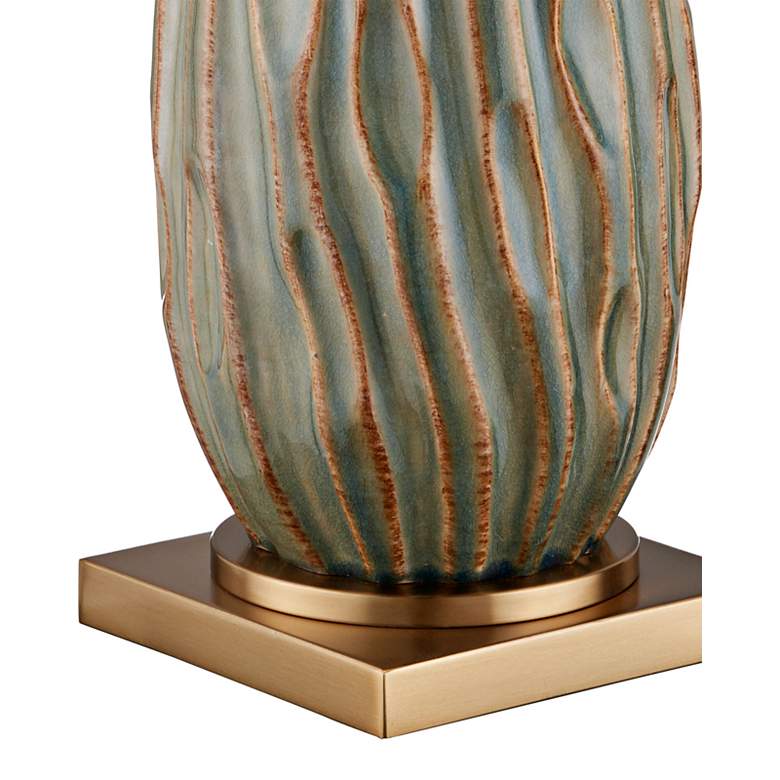 Image 3 Water-Borne Forest Reactive Ceramic Table Lamp more views