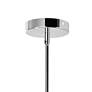 5_Water Drop 18" Wide Chrome and Black 6-Light Chandelier more views