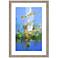 Water Lilies 36"W x 52"H Framed Art