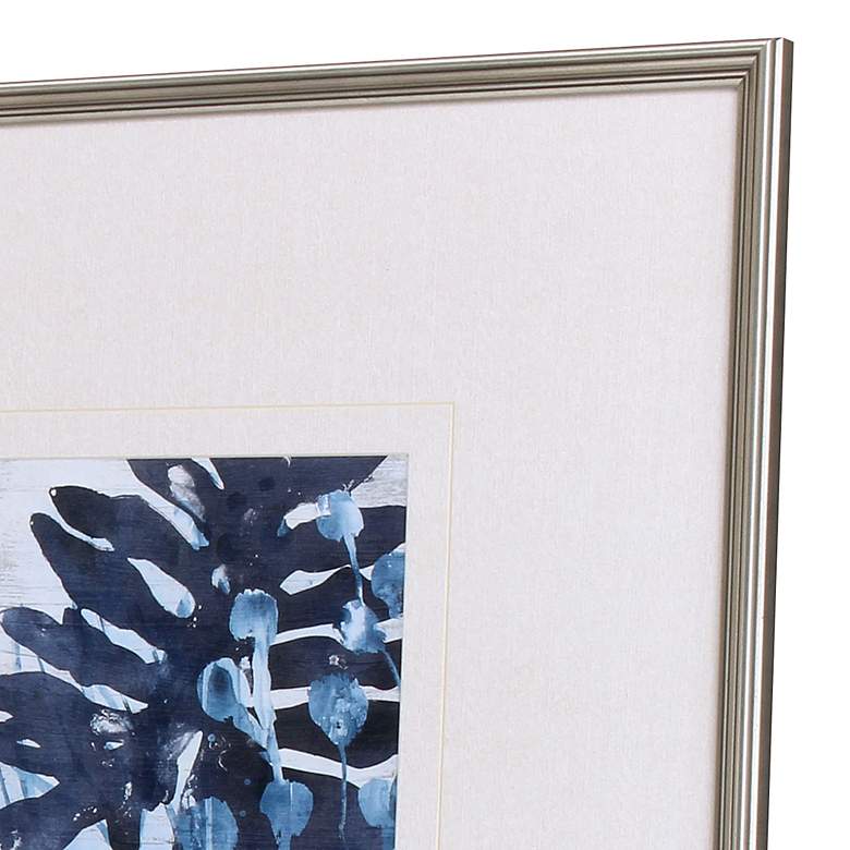Image 4 Water Palms II 26" Square 2-Piece Framed Wall Art Set more views