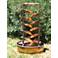 Water Trellis 36" High Copper Outdoor Tiered Fountain