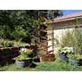 2_Water Trellis 84" High Copper Outdoor Tiered Fountain more views