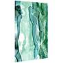 Water Women I 48"H Free Floating Tempered Glass Wall Art