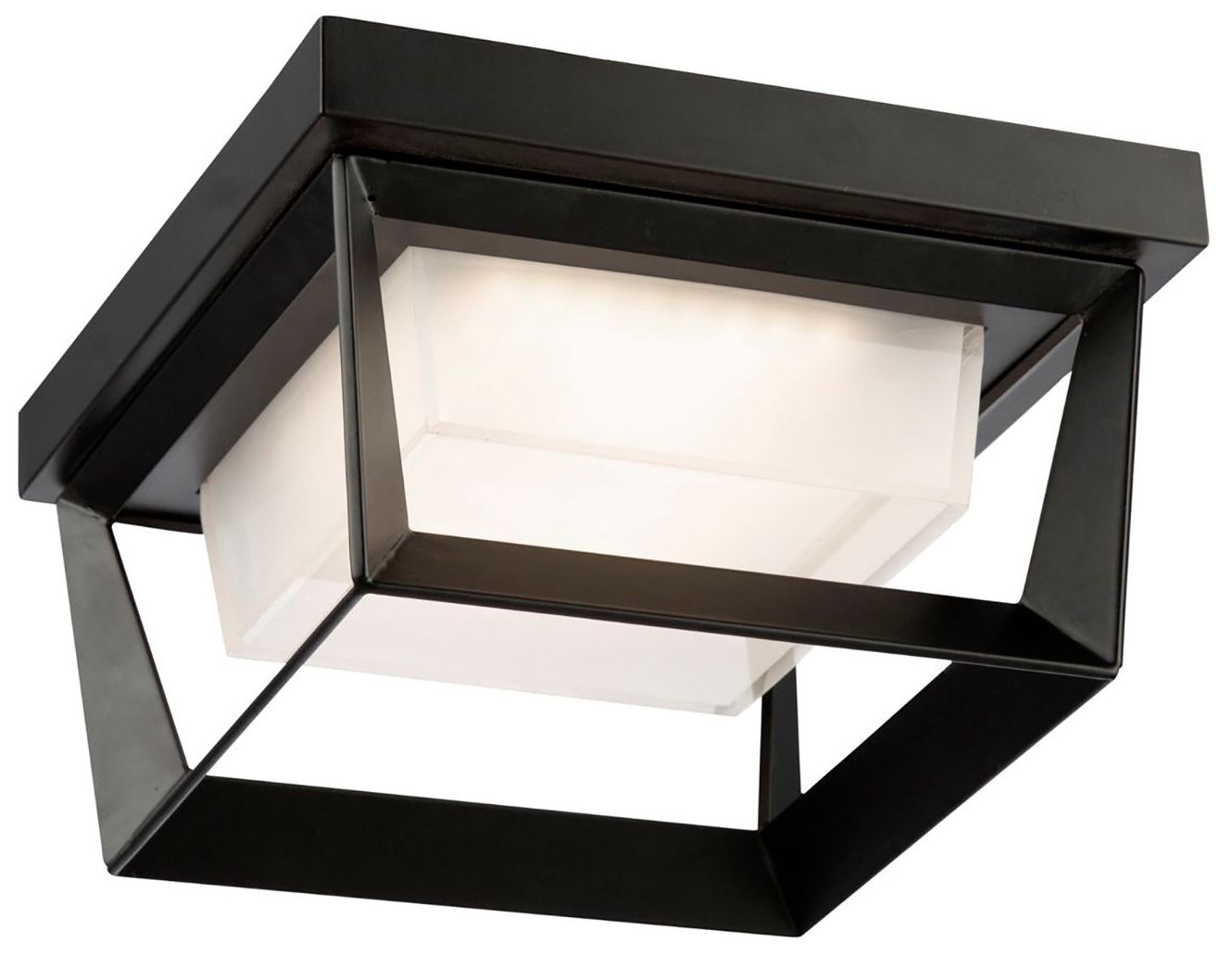 Image 6 Waterbury 12W LED Outdoor Flush Mount more views