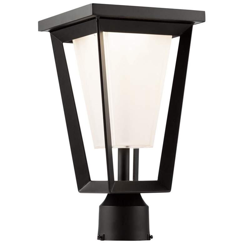 Image 1 Waterbury 12W LED Outdoor Lantern Black