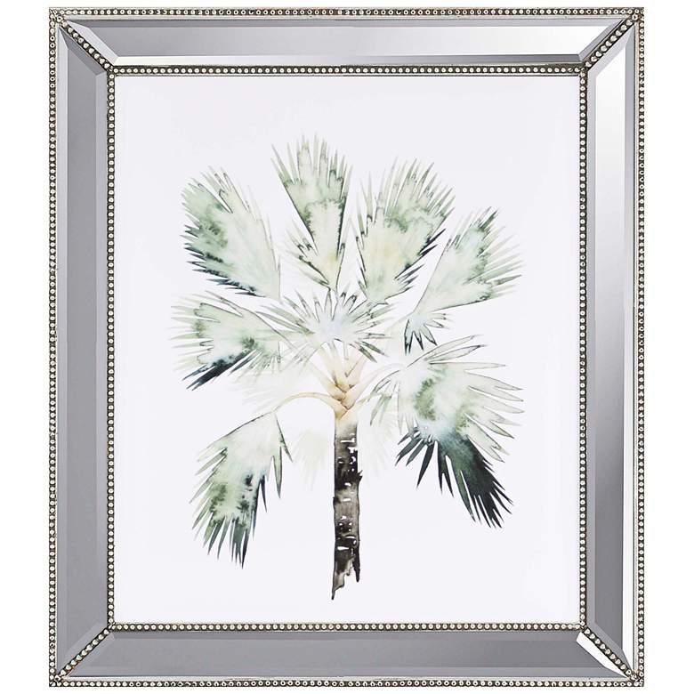 Image 1 Watercolor Palm I 33 inch High Framed Giclee Wall Art