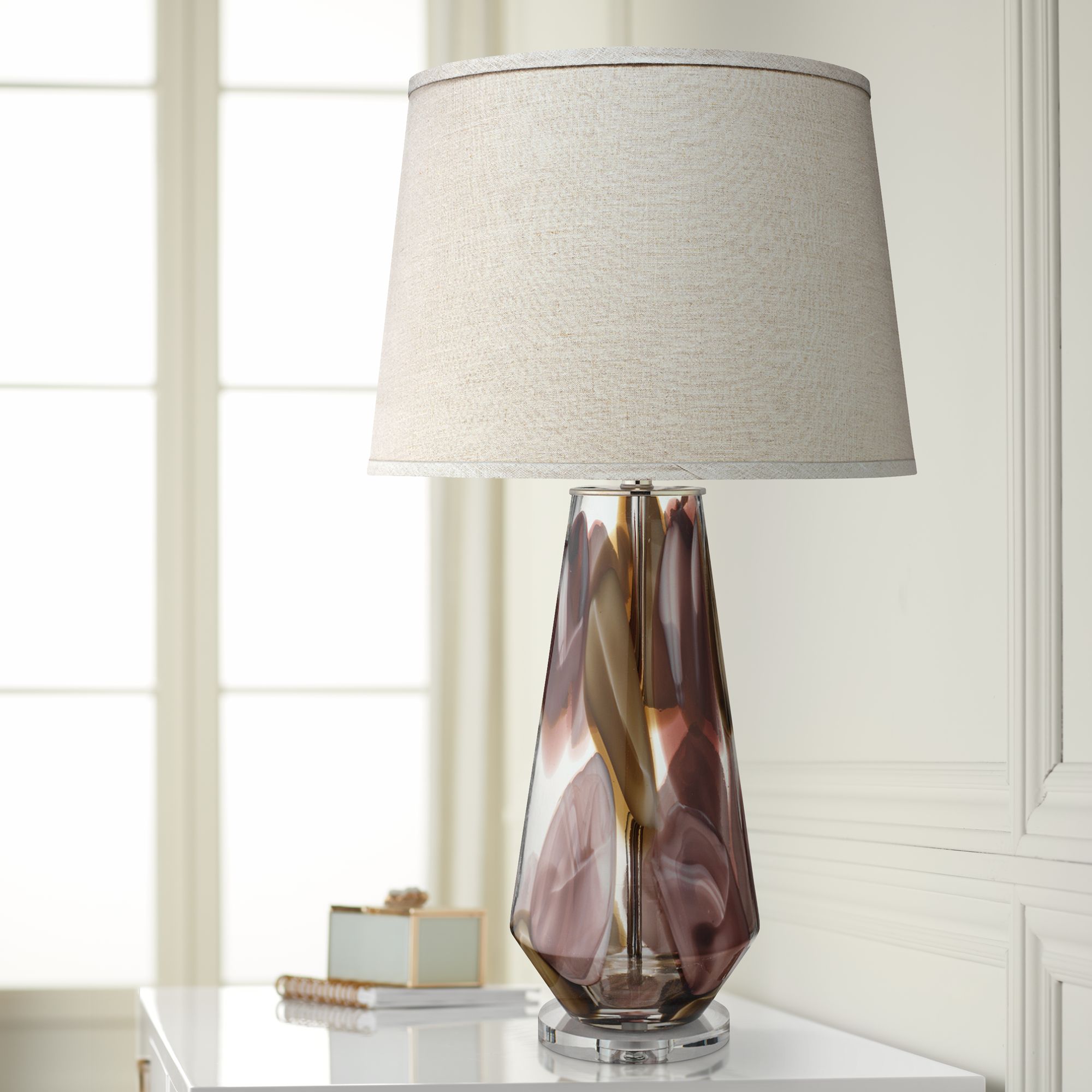 blown glass table lamps