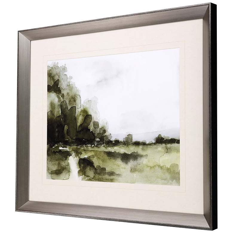 Image 3 Watercolor Scape I 40 inchW Rectangular Giclee Framed Wall Art more views