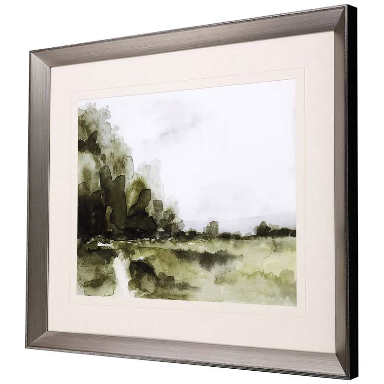 Image 4 Watercolor Scape I 40"W Rectangular Giclee Framed Wall Art more views