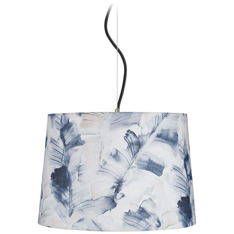 Image 1 Watercolor Shade 16 inch Wide Pendant Light