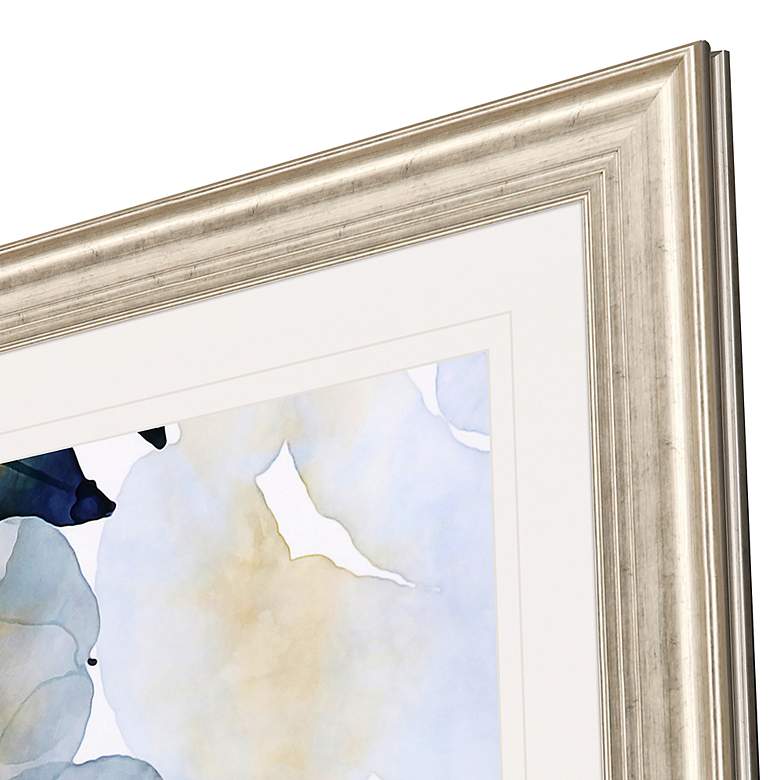 Image 2 Watercolour Floral I 43" Square Giclee Framed Wall Art more views