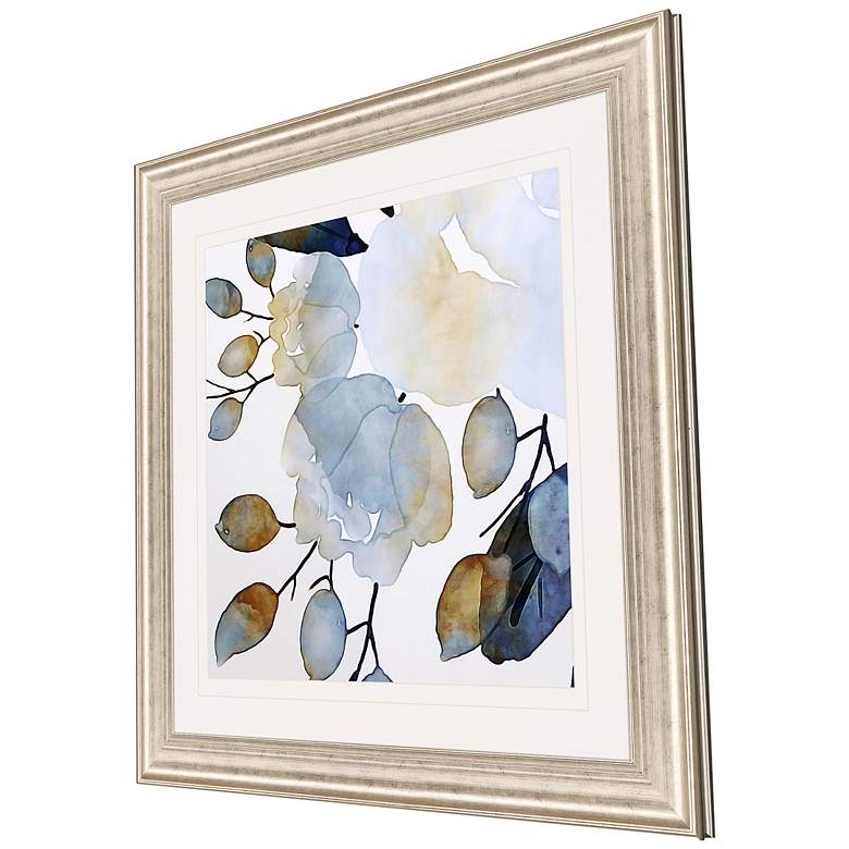 Image 3 Watercolour Floral I 43 inch Square Giclee Framed Wall Art more views