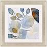 Watercolour Floral II 43" Square Giclee Framed Wall Art