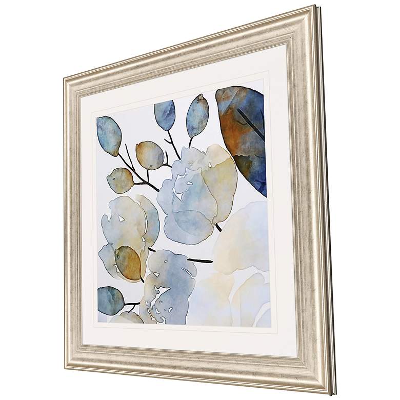 Image 3 Watercolour Floral II 43" Square Giclee Framed Wall Art more views