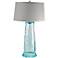 Waterfall Recycled Glass Table Lamp