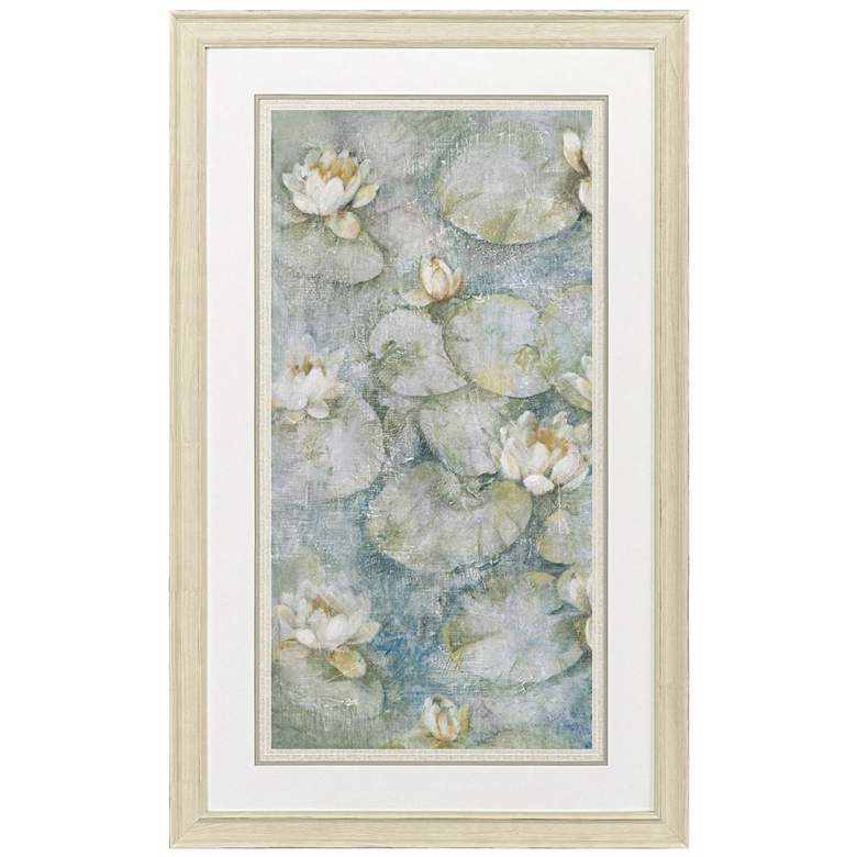 Image 1 Waterlilies I 32"W x 52"H Framed Wall Art