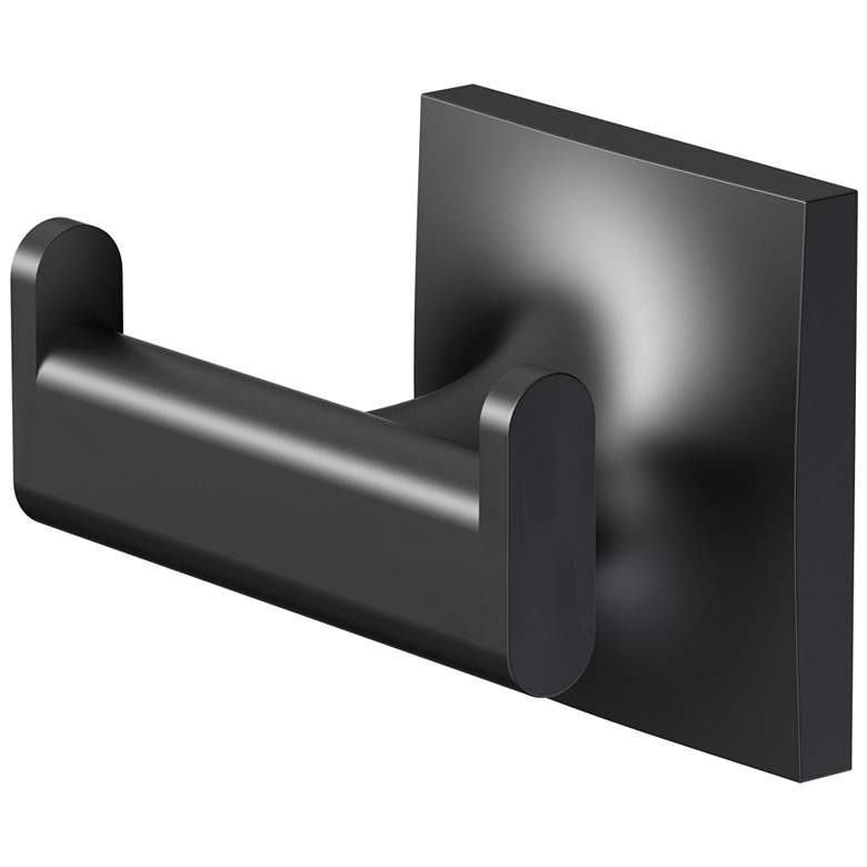 Image 1 Waterline Robe Hook, Matte Black