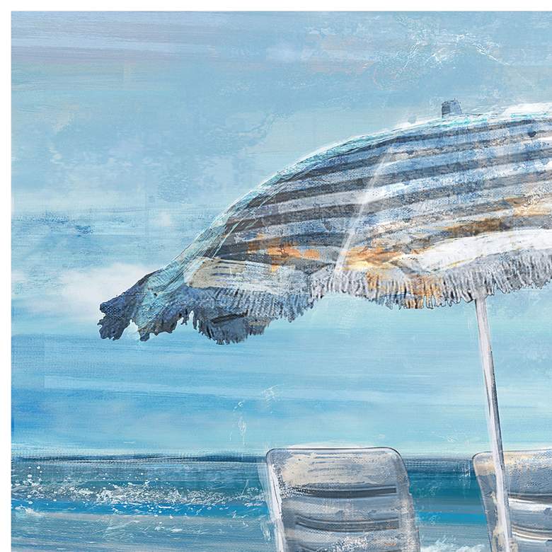 Image 2 Waters Edge 40" Wide All-Weather Outdoor Canvas Wall Art more views