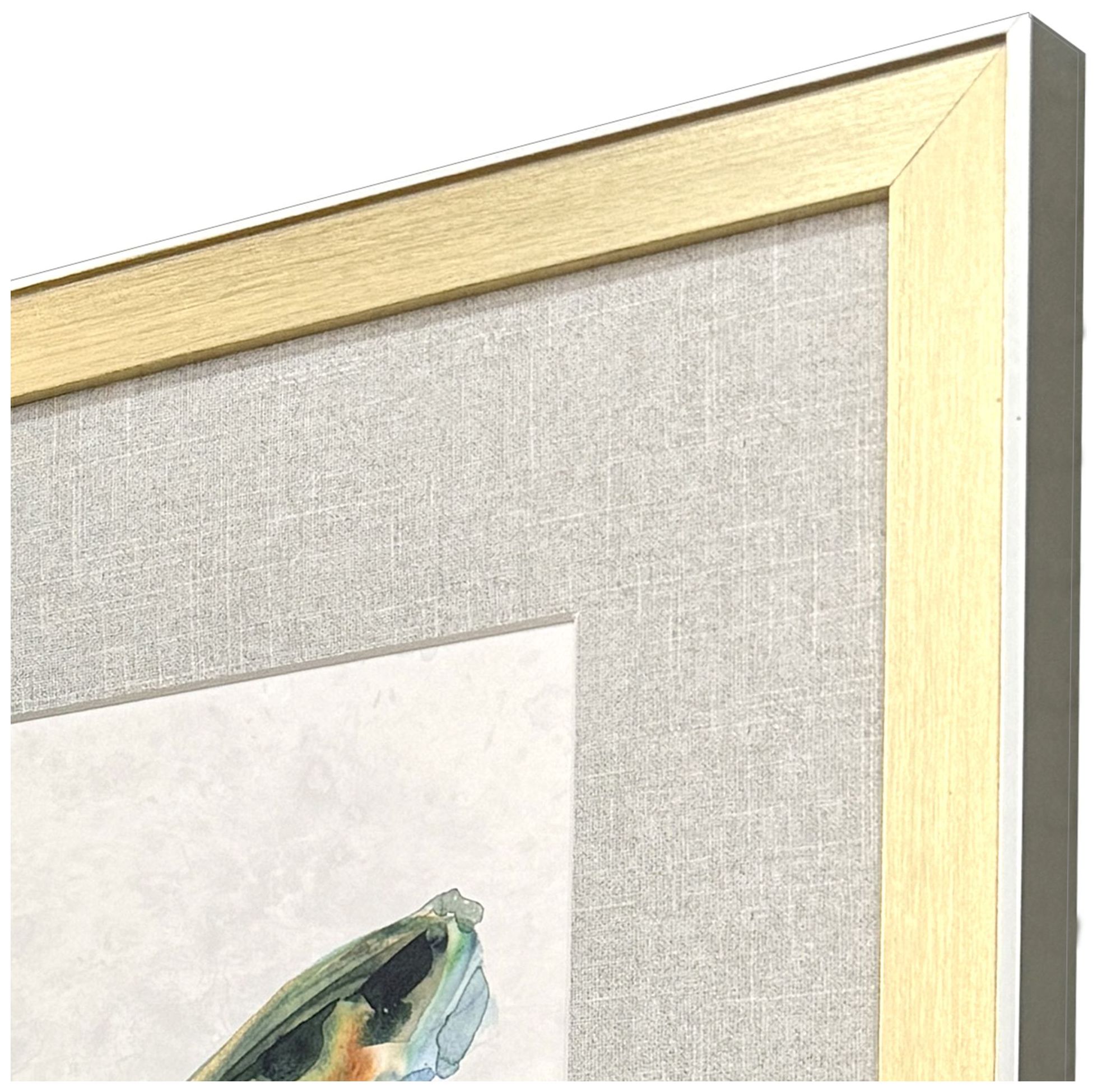 Image 3 Watery Butterfly 20"W x 33"H Framed Art Set of 2 more views