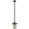 Watson 10 1/2" High Charred Zinc Outdoor Hanging Light