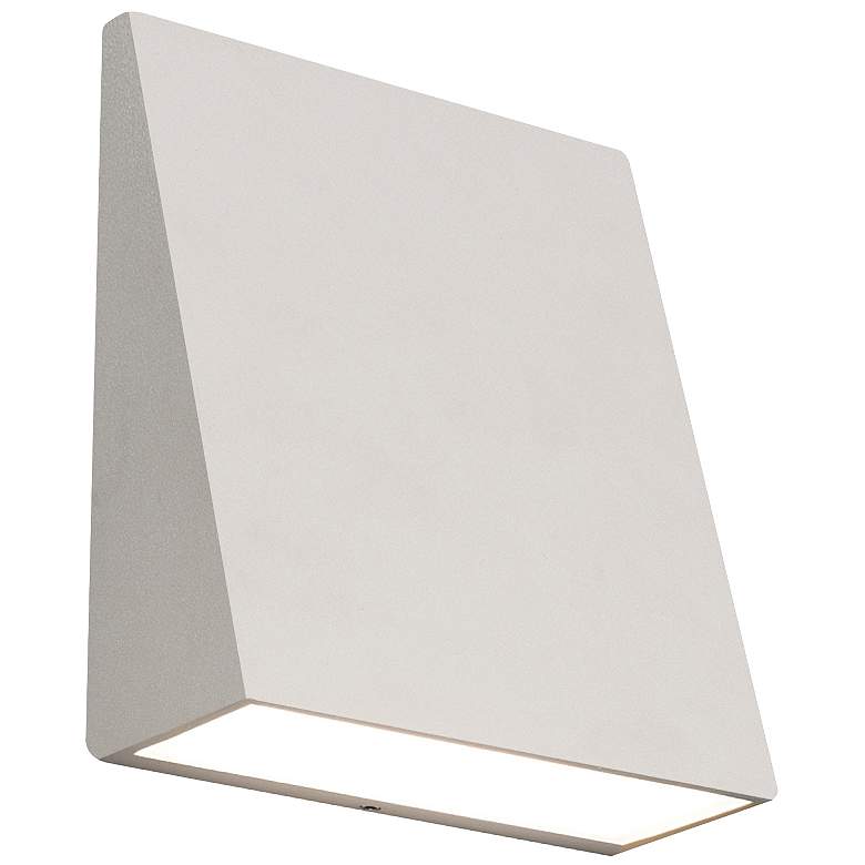 Image 1 Watson 9.5" High White LED Outdoor Sconce