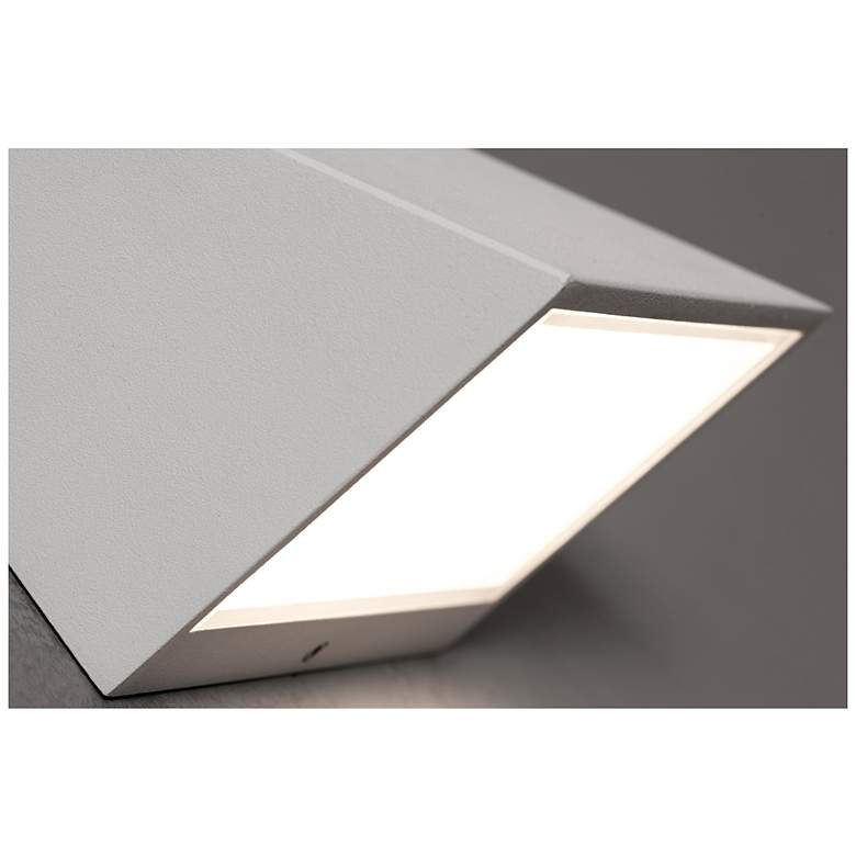 Image 2 Watson 9.5" High White LED Outdoor Sconce more views