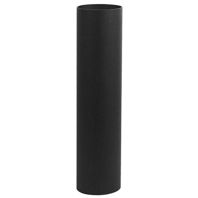 Image 1 Wave Lighting 2.5' Black Aluminum Stub Post