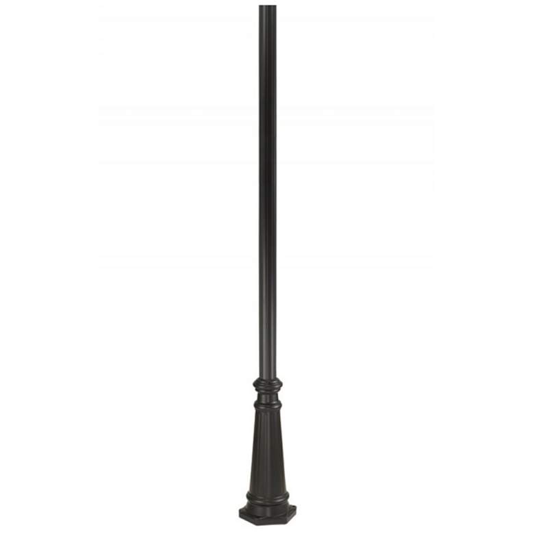 Image 1 Wave Lighting 6' Black Light Surface Mount 2-Piece Snap Together Post