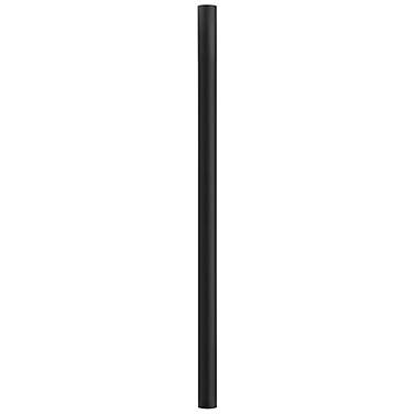 Wave Lighting 8' Black Smooth Round Direct Burial Post