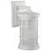 Wave Lighting Artisan 15" 3000K White Outdoor Wall Light with Frosted