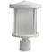 Wave Lighting Artisan Round 3000K White Post Top with Frosted Diffuser