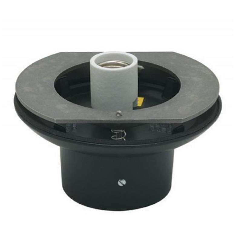 Image 1 Wave Lighting Black Aluminum Post Top Fitter with Socket