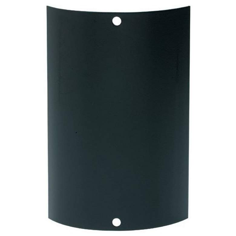 Image 1 Wave Lighting Black Hand Hole Cover for 3" Lamp Posts