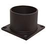 1_Wave Lighting Bronze Pier Mount Adapter for 3" Post Top Fixtures