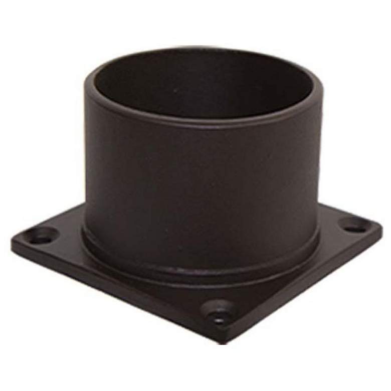 Image 1 Wave Lighting Bronze Pier Mount Adapter for 3" Post Top Fixtures
