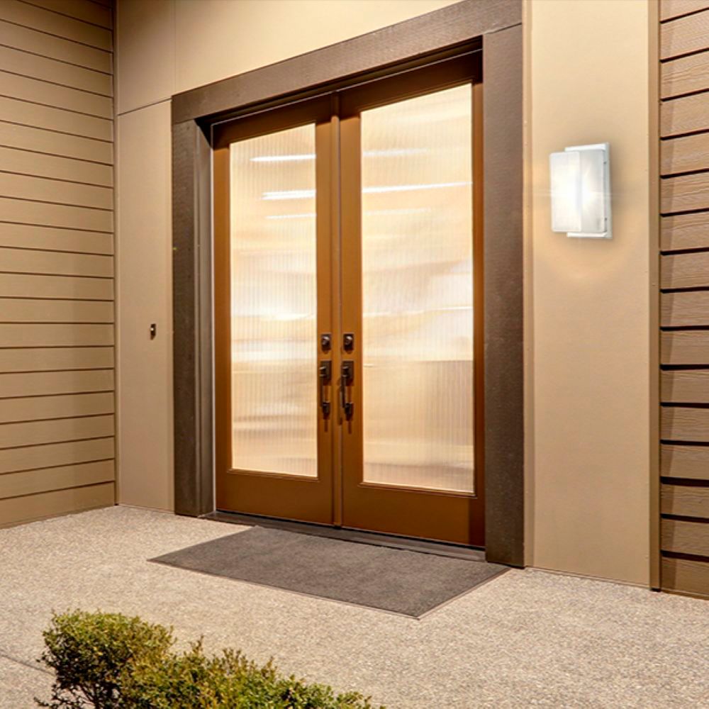 Image 2 Wave Lighting Guardian White Medium Pack Security Fixture more views