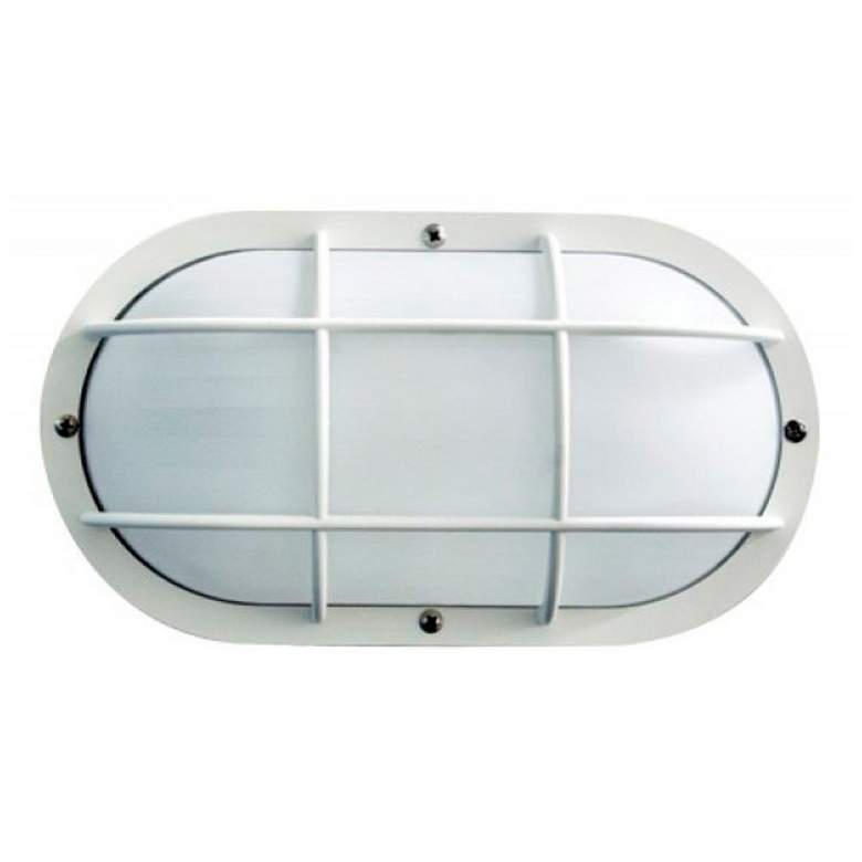 Image 1 Wave Lighting Nautical Oblong S771WF White Wall Fixture