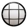 1_Wave Lighting Nautical Round S772WF-L22 Black Wall/Ceiling Fixture