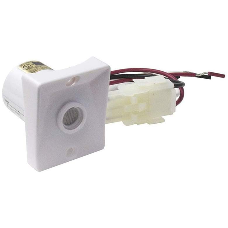 Image 1 Wave Lighting White EZEE Change Dusk-to-Dawn Sensor for 3" Lamp Posts
