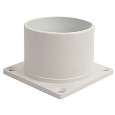 Wave Lighting White Pier Mount Adapter for 3" Post Top Fixtures