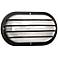 Wave Nautical Bulk Head 10 1/2" Wide Black Outdoor Wall Light