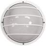 Wave Nautical LED Round White Outdoor Ceiling or Wall Light