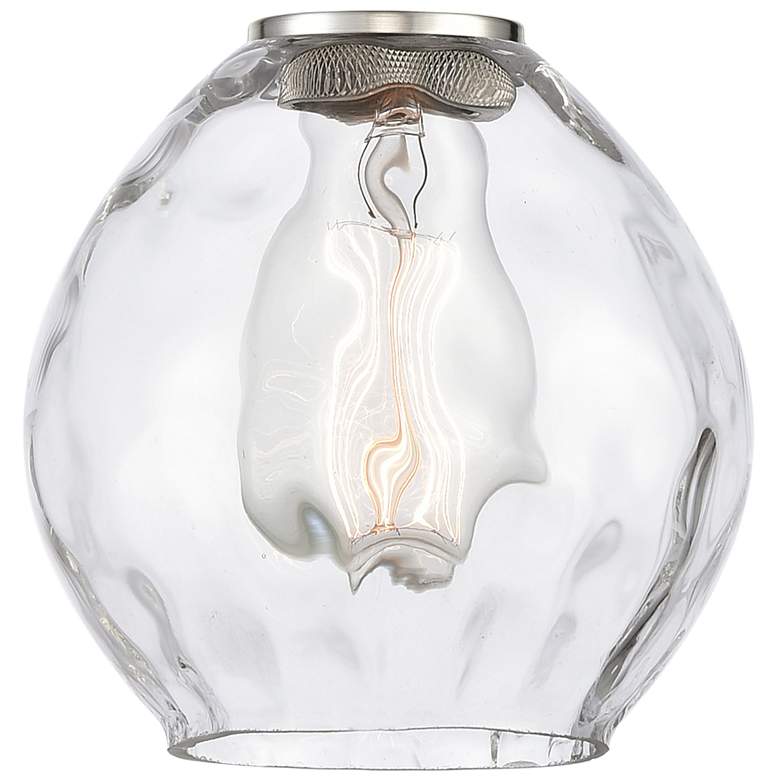 Image 5 Waverly 11" High Brushed Brass Sconce w/ Clear Shade more views