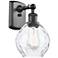 Waverly 11" High Oil Rubbed Bronze Sconce w/ Clear Shade