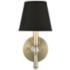 Waverly 12 1/4" High Aged Brass Wall Sconce