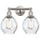 Waverly 15" 2-Light Brushed Satin Nickel Bath Light