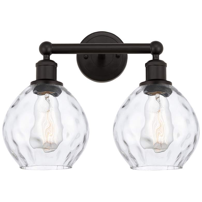 Image 1 Waverly 15" 2-Light Oil Rubbed Bronze Bath Light