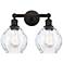 Waverly 15" 2-Light Oil Rubbed Bronze Bath Light