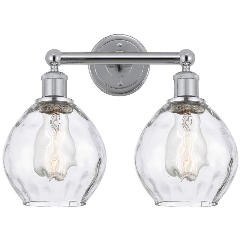 Image 1 Waverly 15" 2-Light Polished Chrome Bath Light