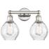 Waverly 15" Wide 2 Light Polished Nickel Bath Vanity Light With Clear 